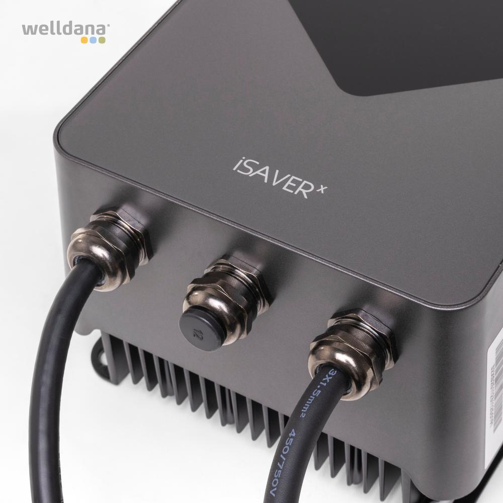 iSaverX 1 faset Frekvensomformer For pumper op til 1,1 kwh