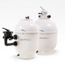 PPG Filter Topmonteret Ø510 White inkl. 1 1/2" multiportventil