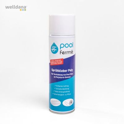 Spraylim til filt-styropor. Til Achensee pools. 400ml.