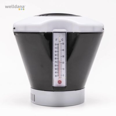 Comfortana Klor dispencer m. termometer Sort/hvid