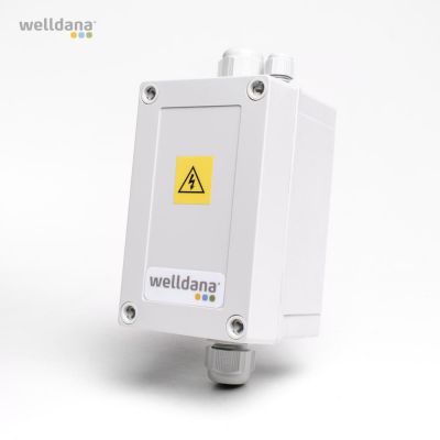 Welldana® Kontakterboks Til max 12 kW elvarmer.