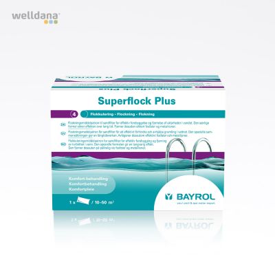 Superflock Plus 1 kg Floknings rulle til skimmer