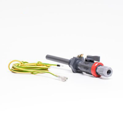 Valve for sampling line/earth