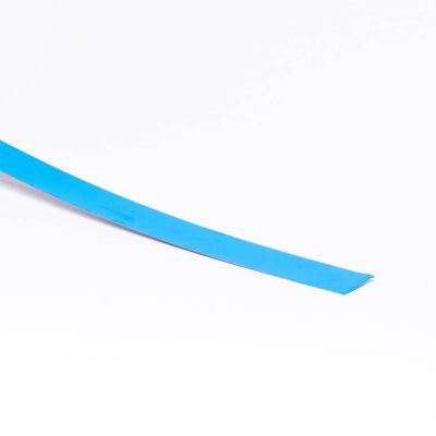 Folieblik 5 x 200cm.  Lige model. Blå.