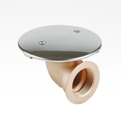 Bundudløb 90 grader Bronze / Saltvand