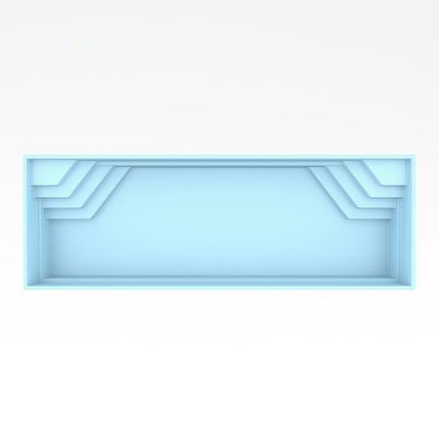 Fiber pool model Stockholm 11,25 x 3,75 x 1,5m
