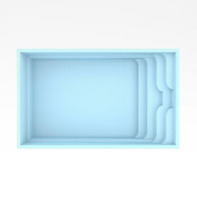 Fiber pool model Porto 6,20 x 3,70 x 1,50