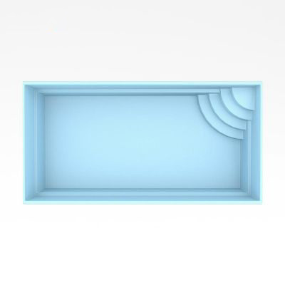 Fiber pool model Bern 6 x 3 x 1,5 m