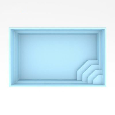 Fiber pool model Athen 5 x 3 x 1,45 m
