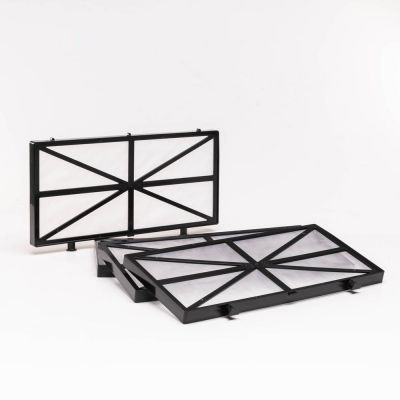 SR & RC. Filterplader 100 µm sæt a 4 stk. model fin