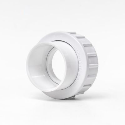 Pumpe union, hvid PVC, 50mm