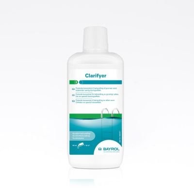 Clarifyer 1 ltr.  algeforebyggelse plastic flaske, mod grønne mikroorganismer