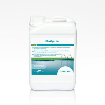 Clarifyer Jet 3 ltr. algeforebyggelse m/antiskum til pools med jetstream