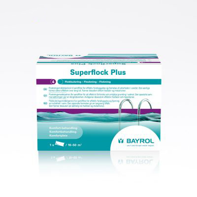 Superflock Plus 1 kg Floknings rulle til skimmer