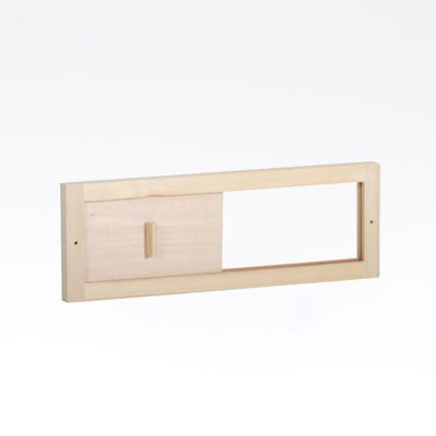 Ventilationsluge L:36,8 cm, H:12,5 cm D:1,8 cm