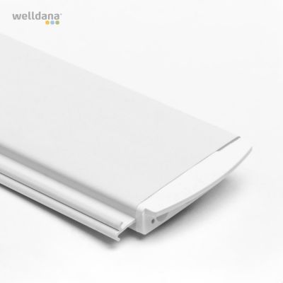 Aquadeck lameller PVC, hvide