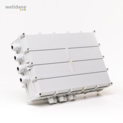 Titanium controlbox / PCB Med halogen lys.