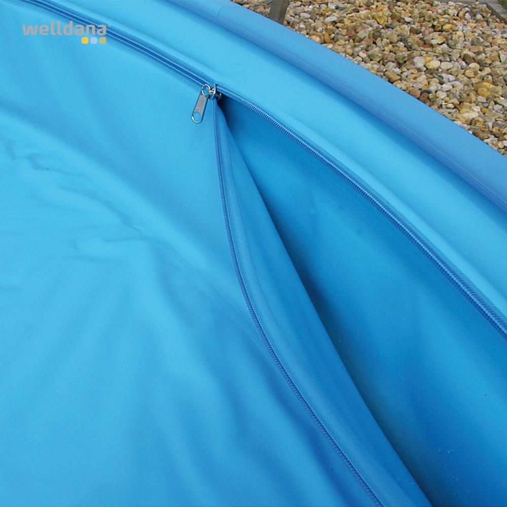 Top pool cover. Milano Med Lynlås