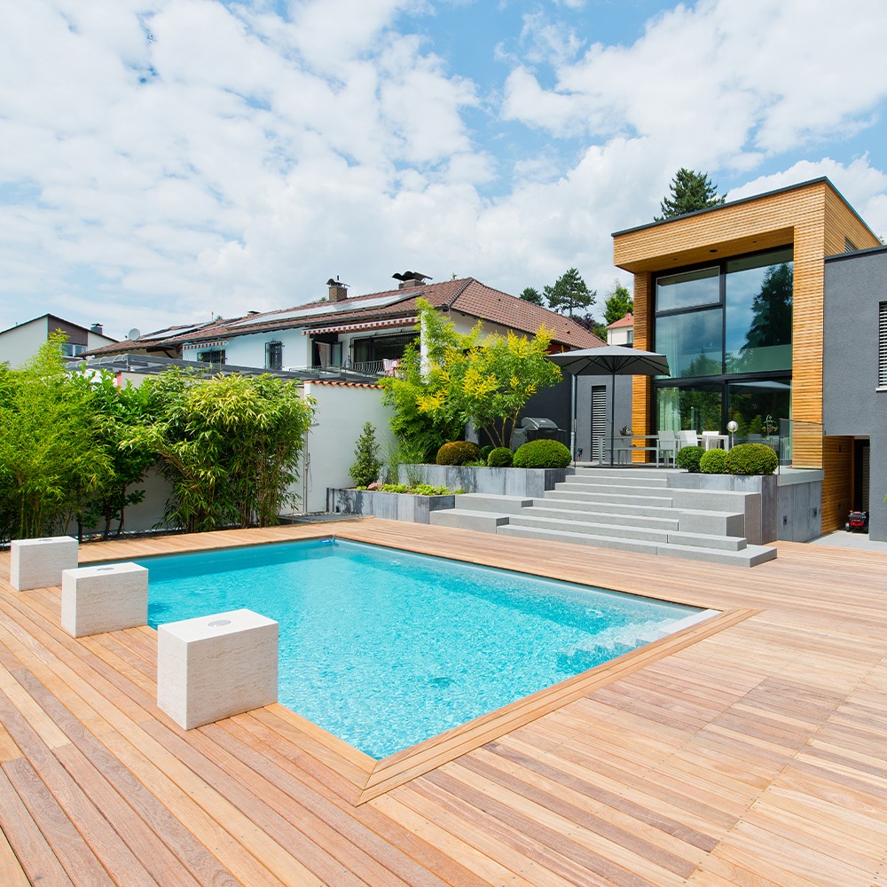 Premium Poolpakke 3.5x7x1.5m